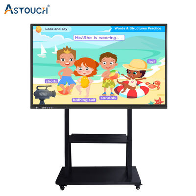 65 Inch IR Interactive Whiteboard Teaching Interactive Monitor FCC